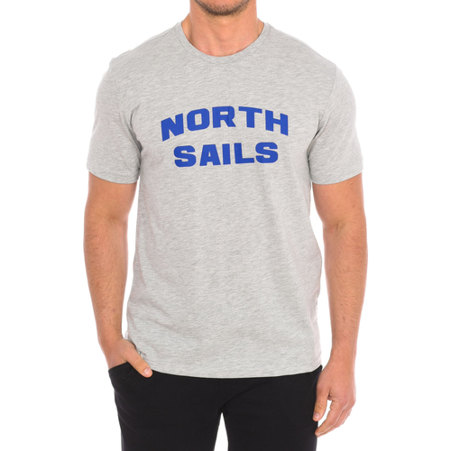 tekstylia Męskie T-shirty z krótkim rękawem North Sails 9024180-926 Szary