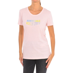 tekstylia Damskie T-shirty z krótkim rękawem North Sails 9024290-158 Różowy