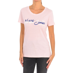 tekstylia Damskie T-shirty z krótkim rękawem North Sails 9024310-158 Różowy