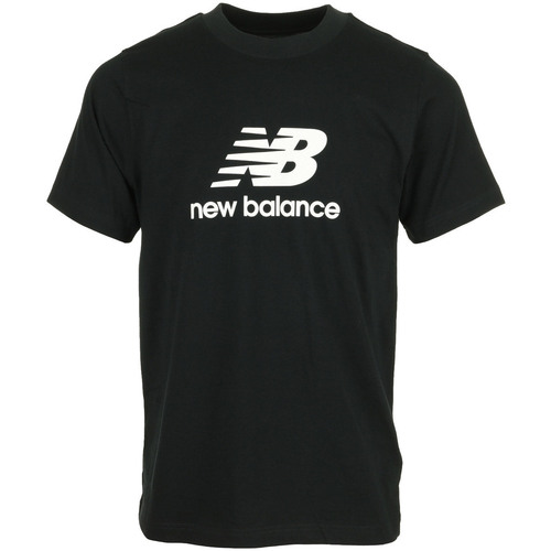 tekstylia Męskie T-shirty z krótkim rękawem New Balance Se Log Ss Czarny