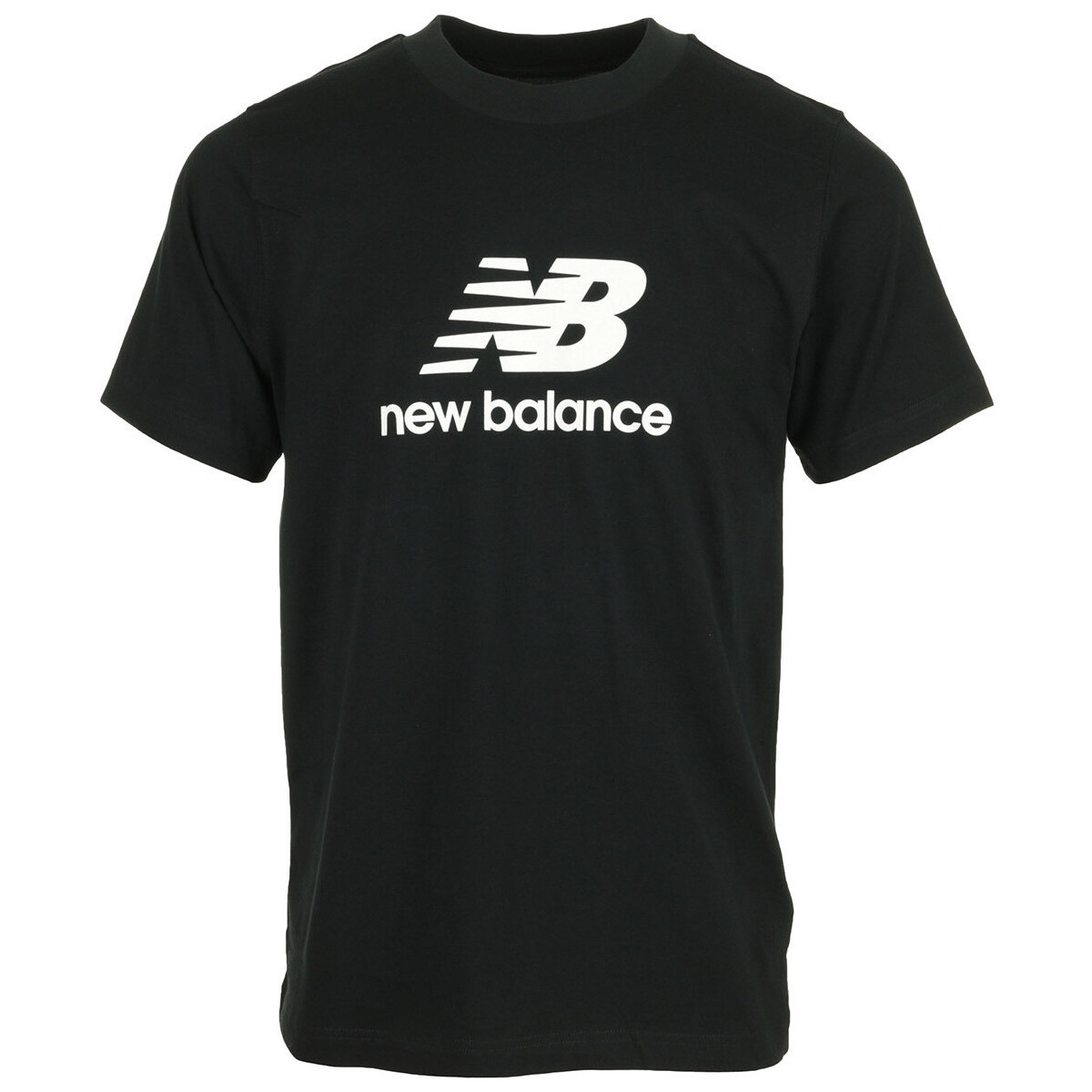 tekstylia Męskie T-shirty z krótkim rękawem New Balance Se Log Ss Czarny