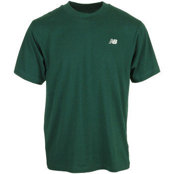 tekstylia Męskie T-shirty z krótkim rękawem New Balance Se Ctn Ss Zielony