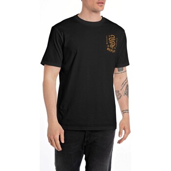 tekstylia Męskie T-shirty z krótkim rękawem Replay  Wielokolorowy