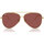 Zegarki & Biżuteria  okulary przeciwsłoneczne Ray-ban Occhiali da Sole  Reverse RBR0101S 001/69 Złoty