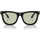 Zegarki & Biżuteria  okulary przeciwsłoneczne Ray-ban Occhiali da Sole  Wayfarer Reverse RBR0502S 6677/2 Czarny