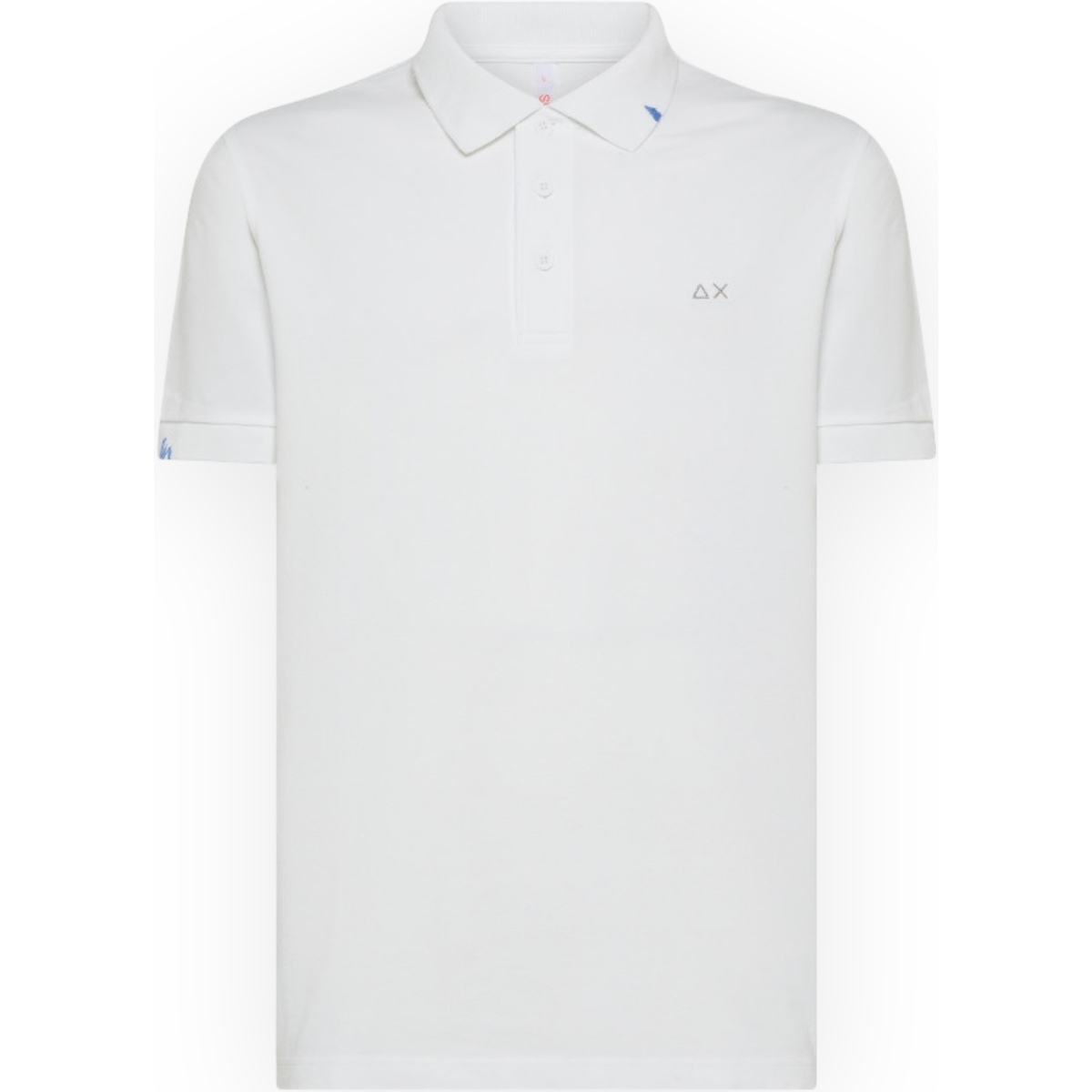 tekstylia Męskie T-shirty i Koszulki polo Sun68 A34101 31 Biały