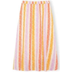 tekstylia Damskie Spódnice Compania Fantastica COMPAÑIA FANTÁSTICA Skirt 40104 - Stripes Wielokolorowy