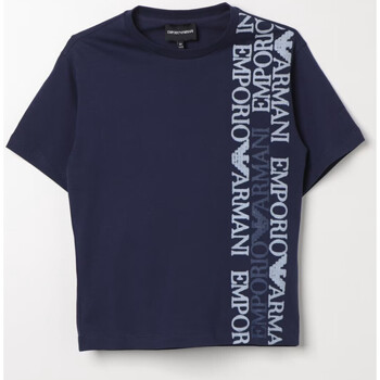 tekstylia Damskie T-shirty i Koszulki polo Armani jeans EMPORIO ARMANI T-SHIRT LOGATO Art. 3D4TJ4 