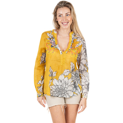 tekstylia Damskie Koszule Isla Bonita By Sigris Koszula Żółty