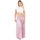 tekstylia Damskie Spódnice Isla Bonita By Sigris Spódnica Różowy