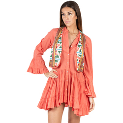tekstylia Damskie Sukienki krótkie Isla Bonita By Sigris Sukienka Różowy