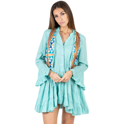 tekstylia Damskie Sukienki Isla Bonita By Sigris Sukienka Niebieski