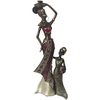Dom Statuetki i figurki  Signes Grimalt Afrykańska Postać Szary