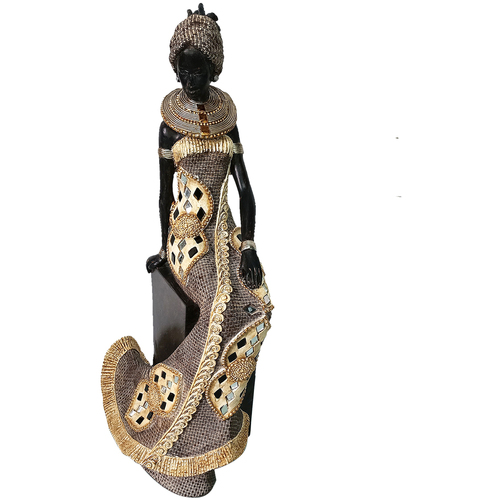 Dom Statuetki i figurki  Signes Grimalt Afrykanin Beżowy
