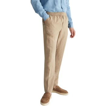 tekstylia Męskie Spodnie z pięcioma kieszeniami Liu Jo M124P303JOGGLINEN Beżowy