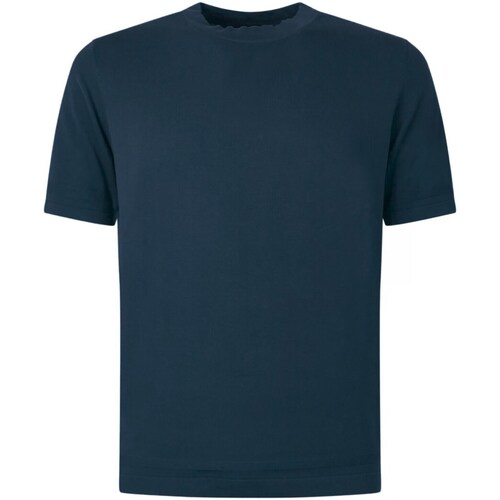 tekstylia Męskie T-shirty z krótkim rękawem Liu Jo M124P202SHORTFRESH Niebieski