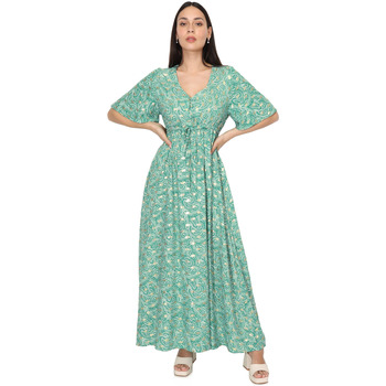 tekstylia Damskie Sukienki La Modeuse 71653_P168436 Zielony
