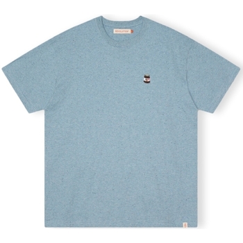 tekstylia Męskie T-shirty i Koszulki polo Revolution T-Shirt Loose 1367 NUT - Blue Niebieski