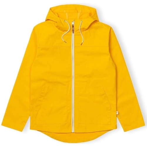 tekstylia Męskie Płaszcze Revolution Hooded 7351 - Yellow Żółty