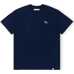 tekstylia Męskie T-shirty i Koszulki polo Revolution T-Shirt Loose 1264 LAZ - Navy Niebieski