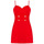 tekstylia Damskie Sukienki Rinascimento CFC0119408003 Czerwony