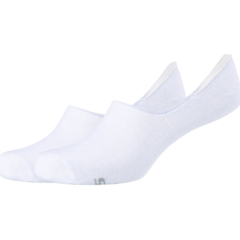Dodatki Stopki Skechers 2PPK Basic Footies Socks Biały