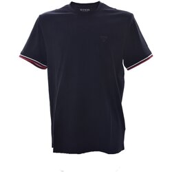 tekstylia Męskie T-shirty z krótkim rękawem Guess X2GI02 KBR42 Czarny
