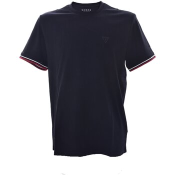 tekstylia Męskie T-shirty z krótkim rękawem Guess X2GI02 KBR42 Czarny