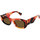 Zegarki & Biżuteria  okulary przeciwsłoneczne Gucci Occhiali da Sole  Reace GG1627S 001 Wielokolorowy