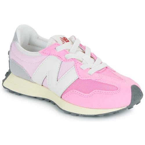 Buty Dziewczynka Trampki niskie New Balance 327 Różowy / Biały / Szary