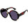 Zegarki & Biżuteria  okulary przeciwsłoneczne Gucci Occhiali da Sole  Reace GG1628S 001 Czarny