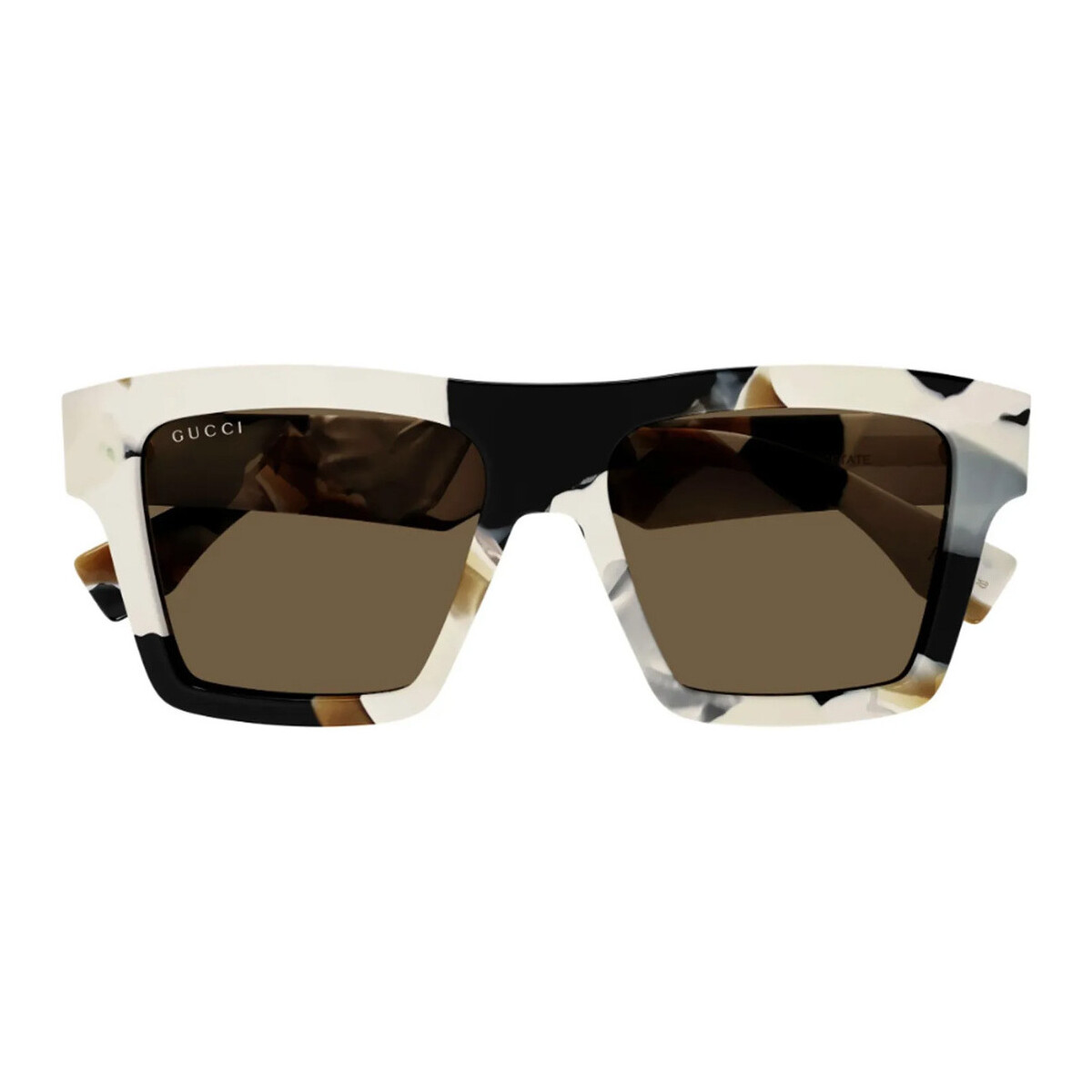 Zegarki & Biżuteria  okulary przeciwsłoneczne Gucci Occhiali da Sole  Reace GG1623S 002 Wielokolorowy