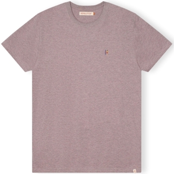 Revolution T-Shirt Regular 1364 POS - Purple Melange Fioletowy
