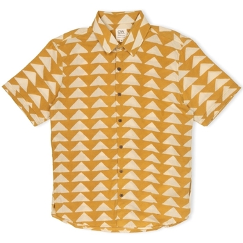 tekstylia Męskie Koszule z długim rękawem Otherwise Tristan Shirt - Mustard Żółty