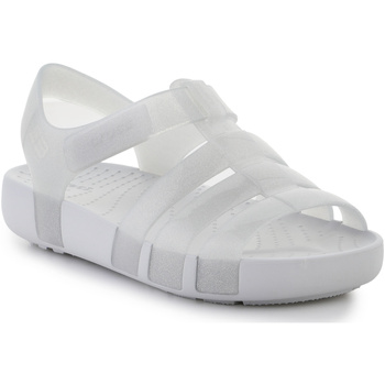 Buty Dziewczynka Sandały Crocs Isabella Glitter Sandal 209836-0IC Biały