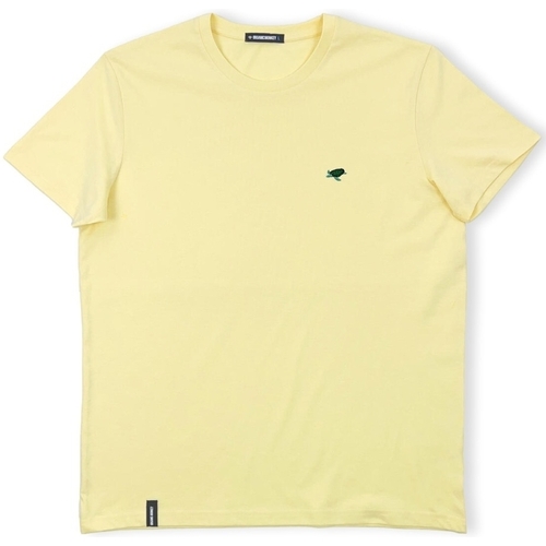 tekstylia Męskie T-shirty i Koszulki polo Organic Monkey Ninja T-Shirt - Yellow Mango Żółty