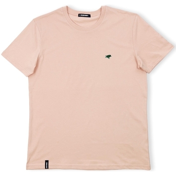 tekstylia Męskie T-shirty i Koszulki polo Organic Monkey Ninja T-Shirt - Salmon Różowy
