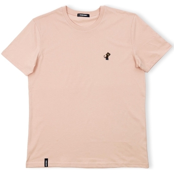 tekstylia Męskie T-shirty i Koszulki polo Organic Monkey Ay Caramba T-Shirt - Salmon Różowy
