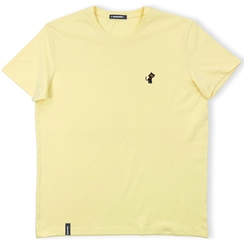 tekstylia Męskie T-shirty i Koszulki polo Organic Monkey Ay Caramba T-Shirt - Yellow Mango Żółty