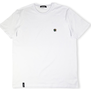 tekstylia Męskie T-shirty i Koszulki polo Organic Monkey The Great Cubini T-Shirt - White Biały