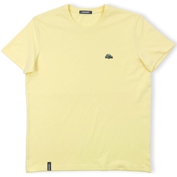 tekstylia Męskie T-shirty i Koszulki polo Organic Monkey Summer Wheels T-Shirt - Yellow Mango Żółty