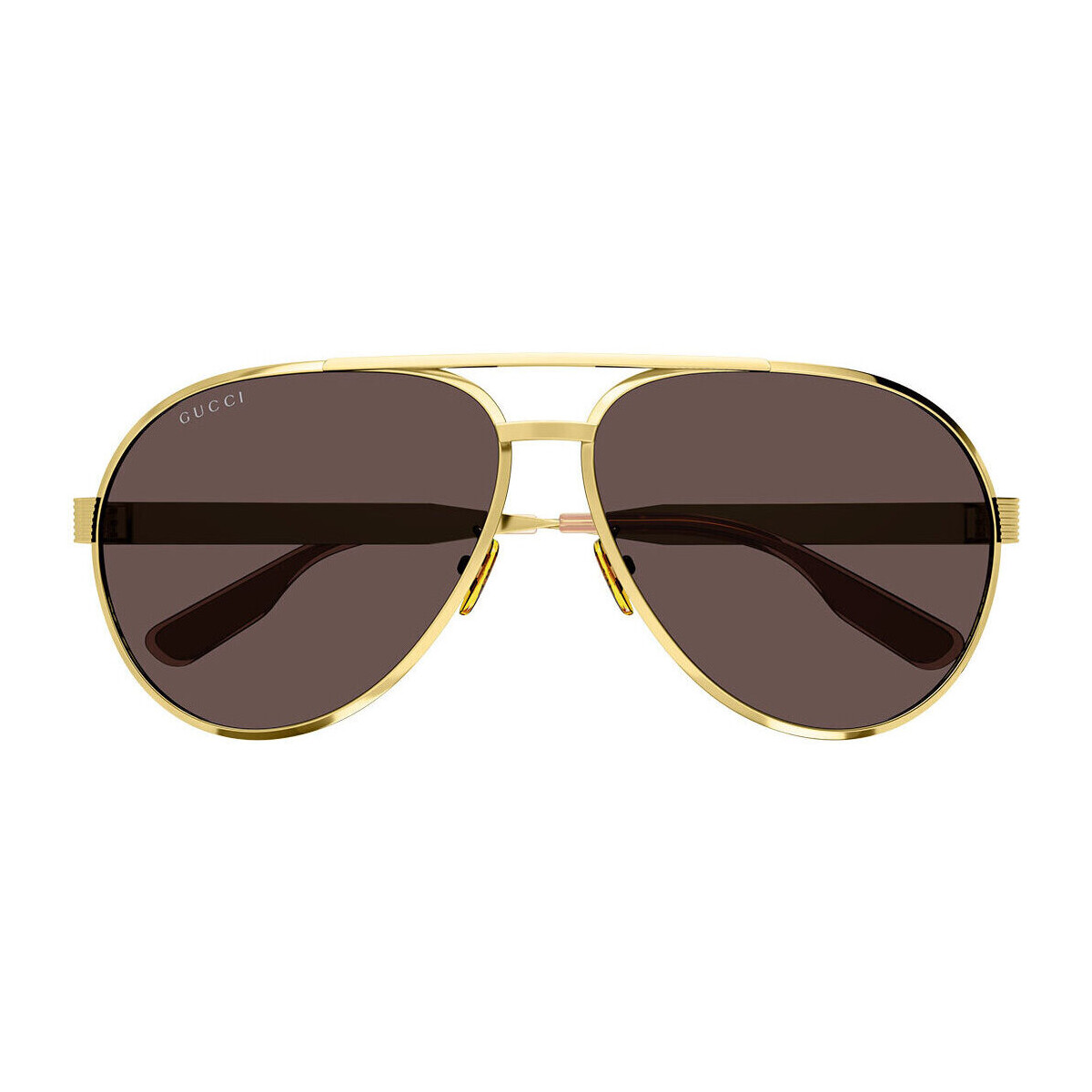 Zegarki & Biżuteria  okulary przeciwsłoneczne Gucci Occhiali da Sole  GG1513S 002 Złoty