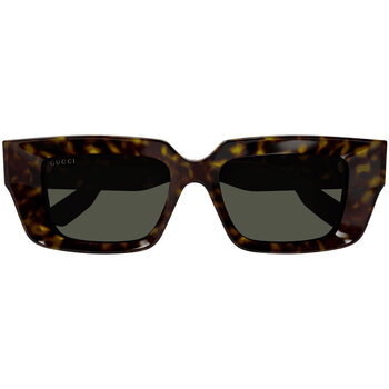 Zegarki & Biżuteria  okulary przeciwsłoneczne Gucci Occhiali da sole  GG1529S 002 Brązowy