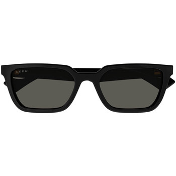 Zegarki & Biżuteria  Damskie okulary przeciwsłoneczne Gucci Occhiali da Sole  GG1539S 001 Czarny