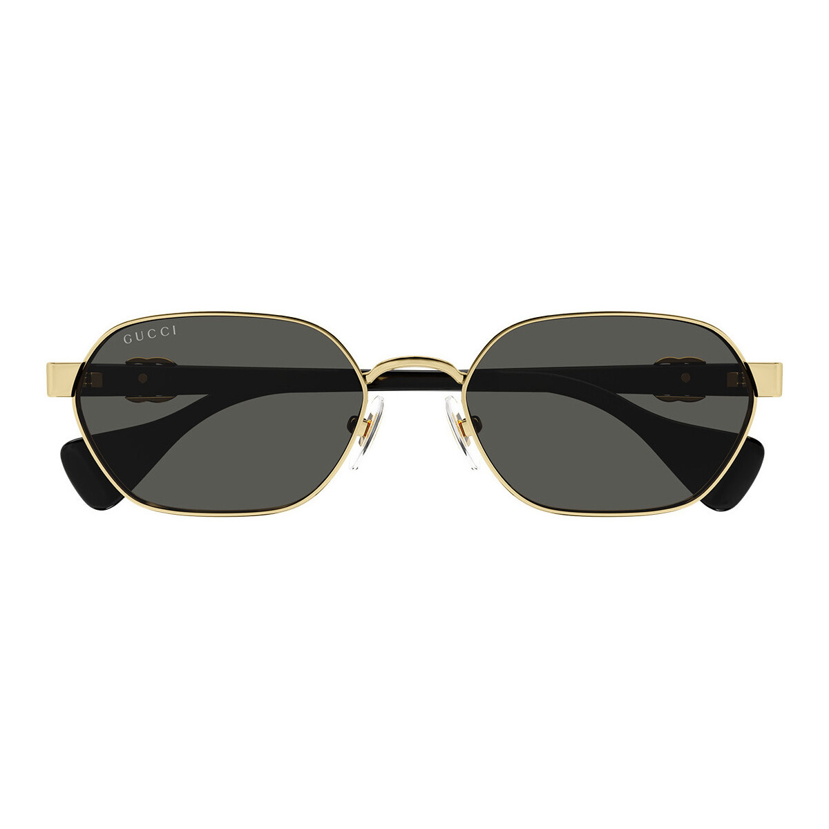 Zegarki & Biżuteria  okulary przeciwsłoneczne Gucci Occhiali da Sole  GG1593S 001 Złoty