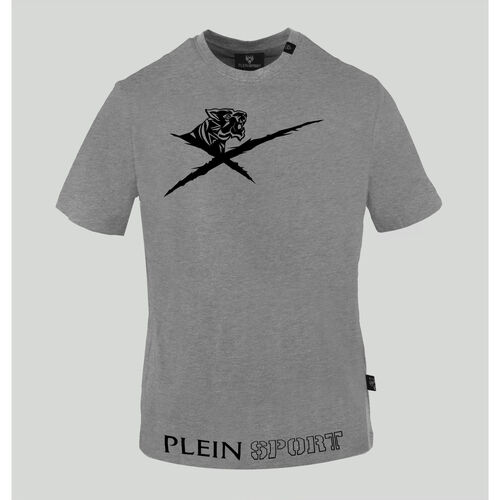 tekstylia Męskie T-shirty z krótkim rękawem Philipp Plein Sport - tips413 Szary