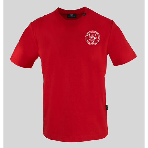 tekstylia Męskie T-shirty z krótkim rękawem Philipp Plein Sport - tips412 Czerwony