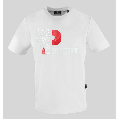 tekstylia Męskie T-shirty z krótkim rękawem Philipp Plein Sport - tips410 Biały