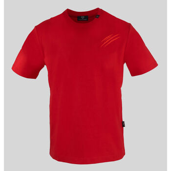 tekstylia Męskie T-shirty z krótkim rękawem Philipp Plein Sport - tips408 Czerwony