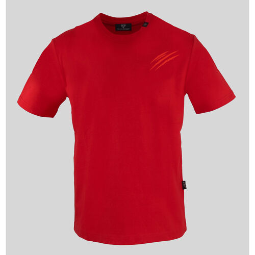 tekstylia Męskie T-shirty z krótkim rękawem Philipp Plein Sport - tips408 Czerwony